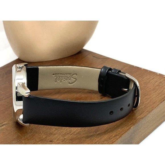 Timex Men's Watch TW2V05400 Quartz Indiglo White Dial Black Leather Band… - Picture 9 of 14